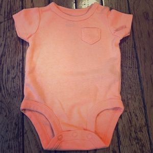 Carter’s Newborn Bright Orange Onesie